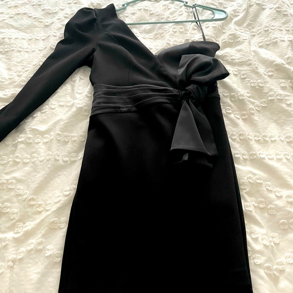 Black formal dress
